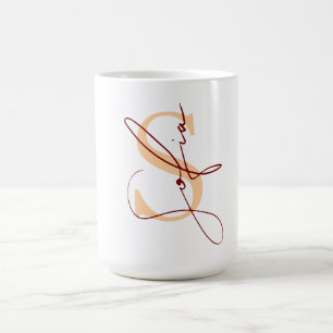 Modern Stylish Custom Name  Coffee Mug