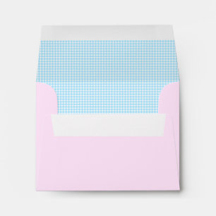Modern Stylish Cute Blue Dots Design Envelope