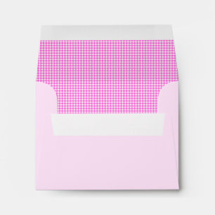 Modern Stylish Cute Pink Dots Design Envelope
