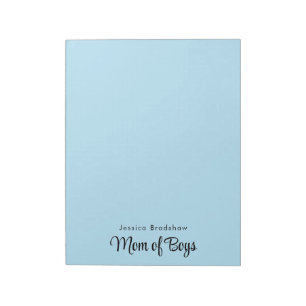 Modern Stylish Cute Trendy Unique For Moms Notepad