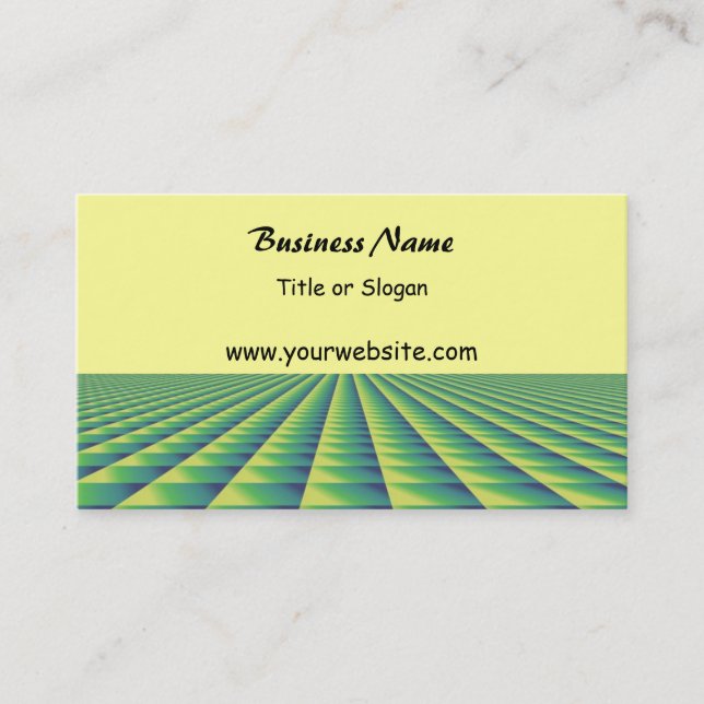 Modern Stylish Design Business Card (Front)