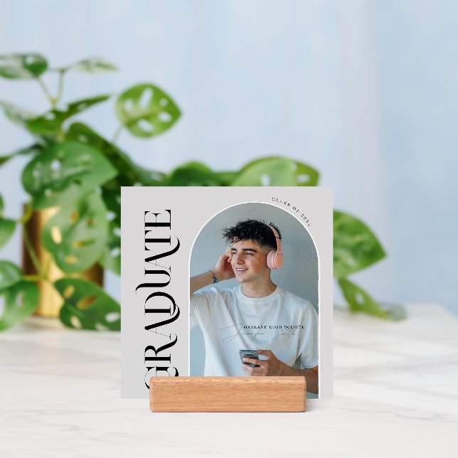 Modern Stylish Magazine Cover | Photo Graduation Holder (Insitu 3)