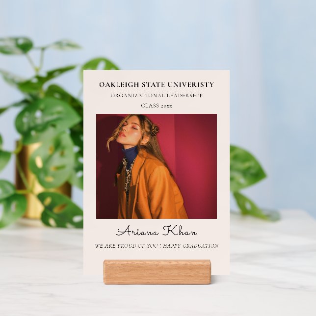 Modern Stylish Magazine | Graduation Photo Holder (Insitu 3)