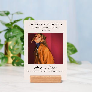 Modern Stylish Magazine Graduation Photo Holder