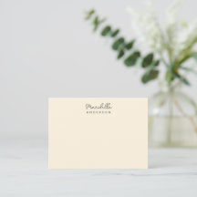 Modern Stylish Minimalist Monogram Name 