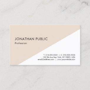 Modern Stylish Minimalist Professional Template Business Card