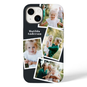 Modern stylish multi photo family electronic Case-Mate iPhone 14 case