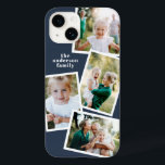 Modern stylish multi photo family electronic Case-Mate iPhone 14 case<br><div class="desc">Modern stylish multi photo family electronic phone case design. Ideal birthday,  Christmas,  mothers day or Fathers day design. Colors can be changed.</div>