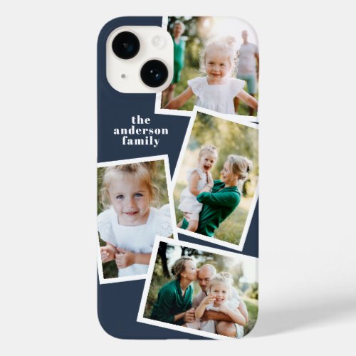 Modern stylish multi photo family electronic Case_Mate iPhone 14 case