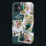 Modern stylish multi photo family electronic iPhone 11 case<br><div class="desc">Modern stylish multi photo family electronic phone case design. Ideal birthday,  Christmas,  mothers day or Fathers day design. Colors can be changed.</div>