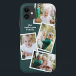 Modern stylish multi photo family electronic iPhone 11 case<br><div class="desc">Modern stylish multi photo family electronic phone case design. Ideal birthday,  Christmas,  mothers day or Fathers day design. Colors can be changed.</div>