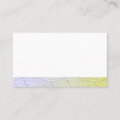 Modern Stylish Pattern Business Card (Back)