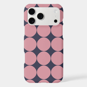 Modern Stylish Pink Polka Dot iPhone 17 Pro Max Case
