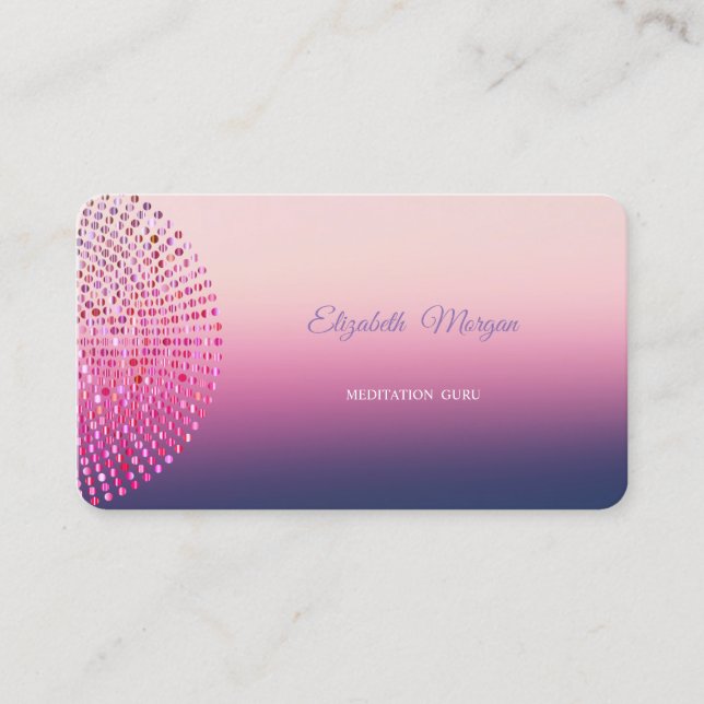 Modern Stylish,Professional  Appointment Card (Front)