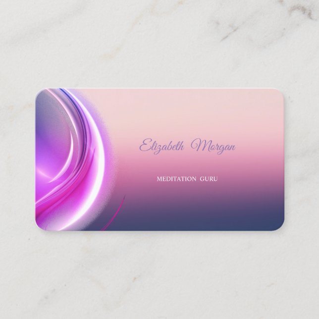 Modern Stylish,Professional  Appointment Card (Front)