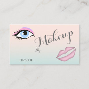 Modern Stylish Professional,Eye,Lip Business Card