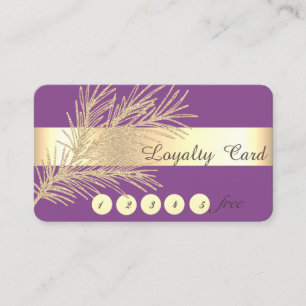 Modern Stylish,Professional Loyalty Card
