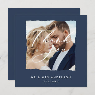 Modern stylish script elegant typography wedding announcement