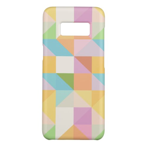 Modern Stylish Squares Triangles Polygon Art Motif Case_Mate Samsung Galaxy S8 Case