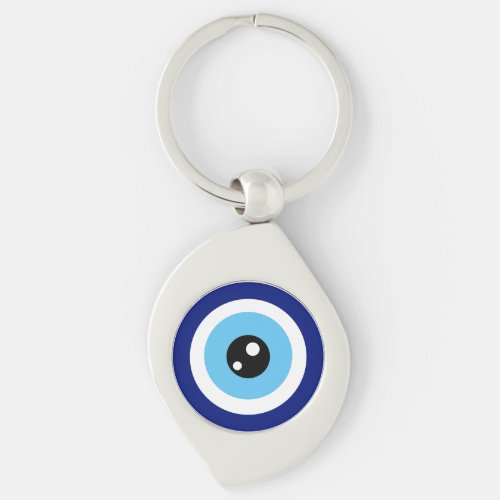 Modern Stylish Turkish Evil Eye Protection Keychain