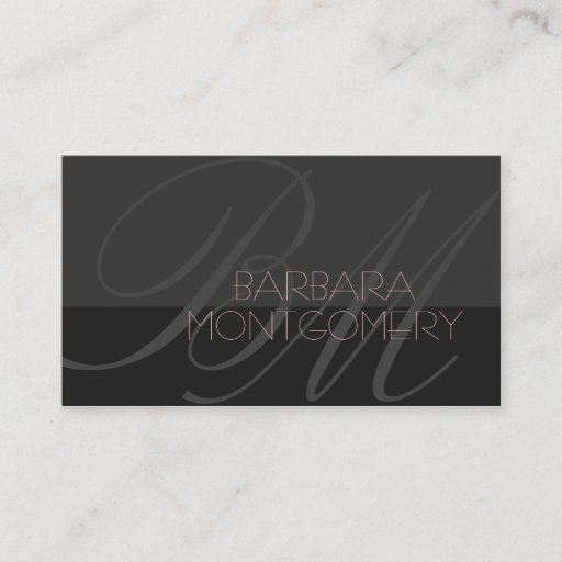 Customizable Modern stylist fashion designer Business Card