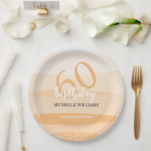 Modern Summer Birthday Party In Pink Paper Plates