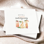 Modern Summer Cocktails 30th Birthday Party Napkins<br><div class="desc">This refreshingly colorful 30th birthday party napkin design displays a grouping of 3 fruity mouth-watering cocktails in fresh watercolors. Whether celebrating poolside, on a veranda, or in a posh restaurant or cafe, this invitation sets the tone for a lovely celebration. Personalize the text template with the guest of honor's name....</div>