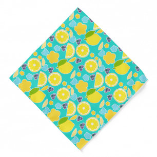 Modern Summer Lemon Bandana