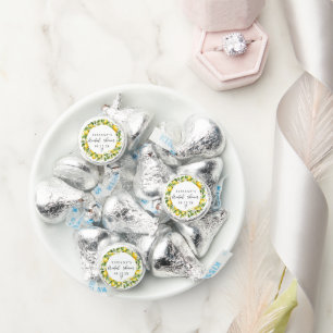 Modern Summer  Lemon Citrus Bridal Shower Hershey®'s Kisses®