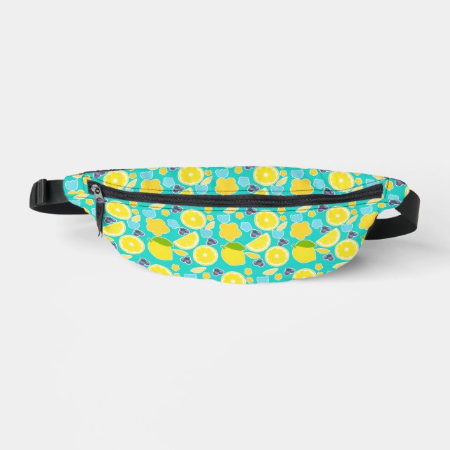 Modern Summer  Lemon  Fanny Pack (Front)