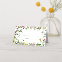 Modern Summer Wildflower Wedding