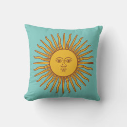 Modern Sun  Outdoor Pillow