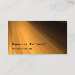 Modern Sun Rays Business Card