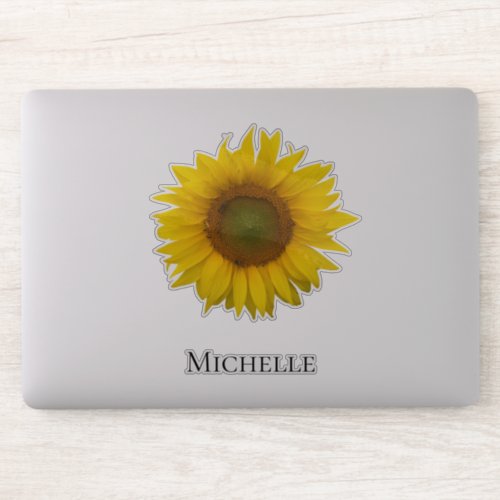 Modern Sunflower Country Floral  Sticker