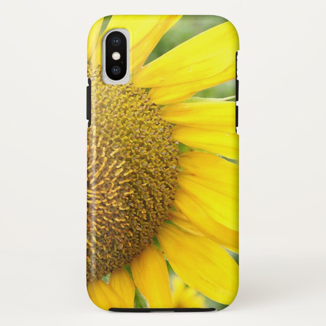 Modern Sunflower Graphic Case-Mate iPhone Case (Back)