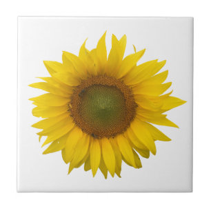 Modern Sunflower Simple Rustic Ceramic Tile