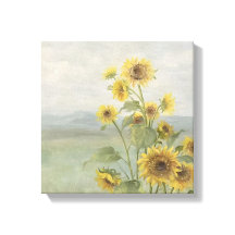Modern sunflower Watercolor & personalize Image