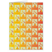 Modern Sunny yellow Tulip Couple illustration (Front)