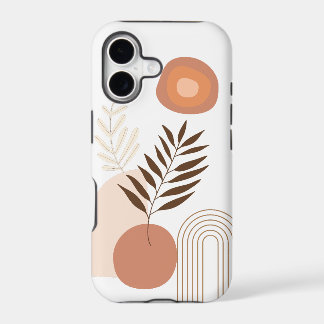 Modern Sunrise Botanical | Happy Vibes iPhone 17 Case
