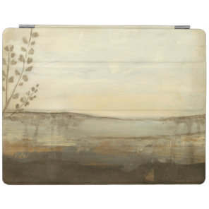 Modern Sunset Landscape Oil Painting iPad Smart Cover
