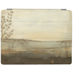 Modern Sunset Landscape Oil Painting iPad Smart Cover