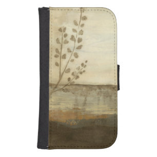Modern Sunset Landscape Oil Painting Phone Wallet
