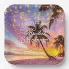 Modern Sunset & Stars Summer Beach Bridal Shower