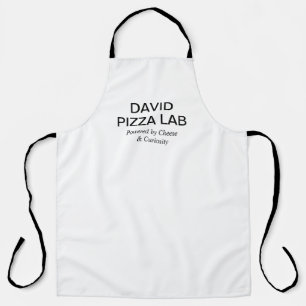 Modern Sushi Lab Name Logo Design Apron