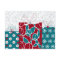 Modern Swedish Red Blue Presents Wrapped Gifts