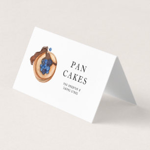 Modern Sweets Pancake Bakery Professional Business Business Card