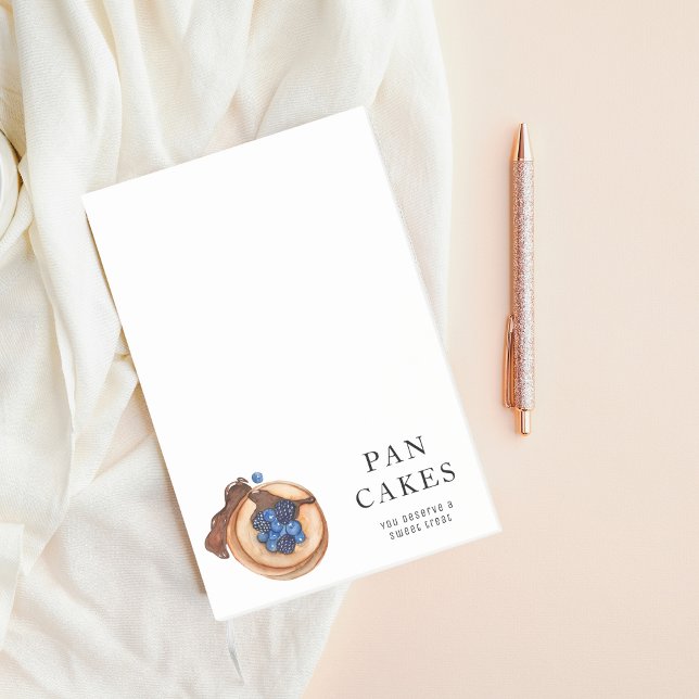 Modern Sweets Pancake Bakery Professional Business Post-it Notes (Creator Uploaded)