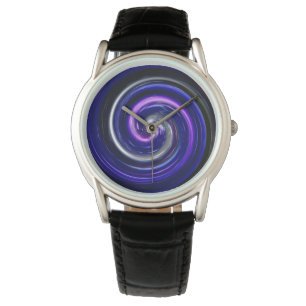 Modern Swirl Abstract Art #100 Watch