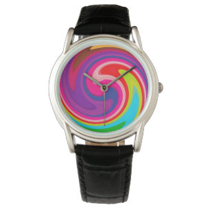 Modern Swirl Abstract Art #2 Watch
