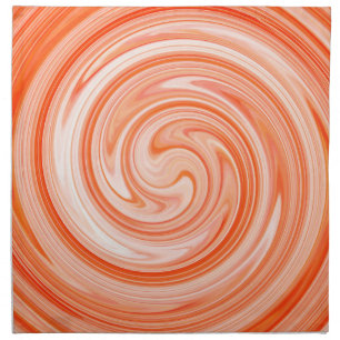 Modern Swirl Abstract Art #33 Napkin